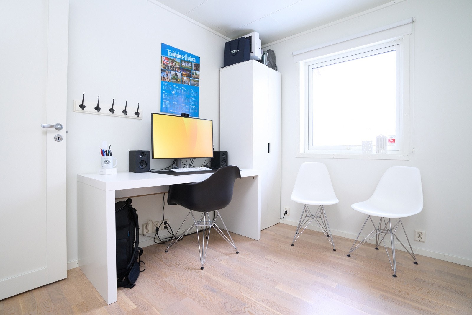 Soverom som idag er benyttet som kontor. Galleribilde