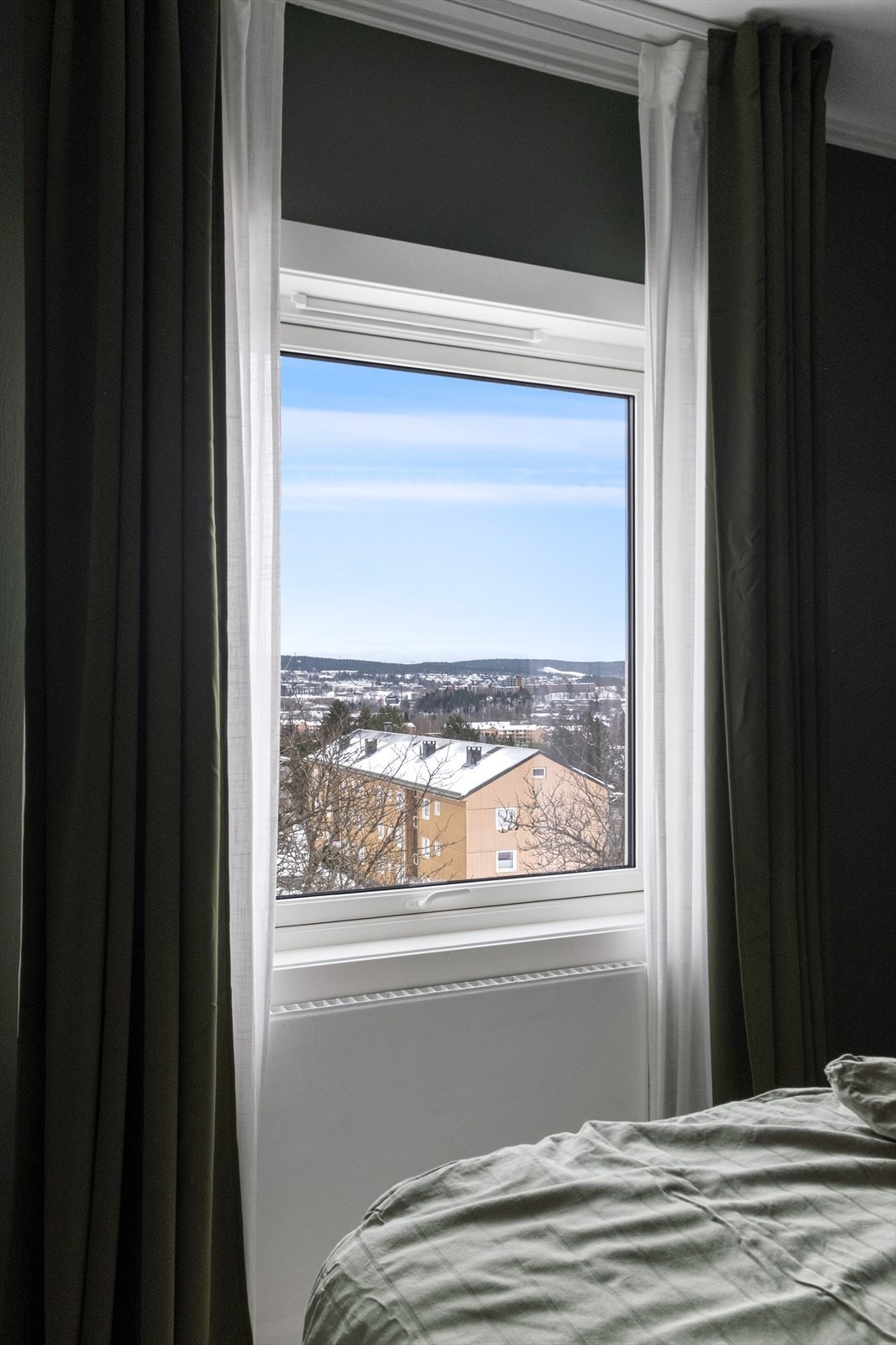 Utsikt fra rommet. Galleribilde