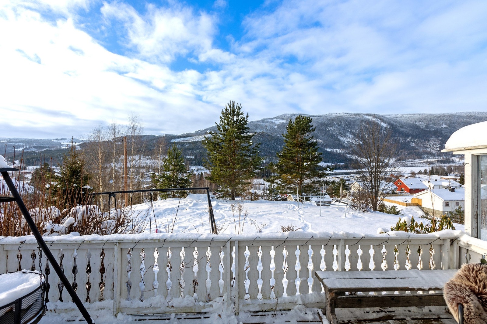 Verandaen gir gode solforhold. Galleribilde