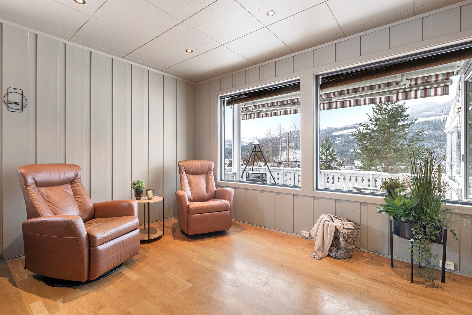 Her er det naturlig plass til både avslapning og sosiale sammenkomster. Galleribilde