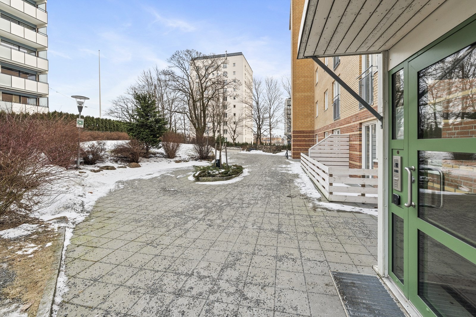 Tilbaketrukket beliggenhet fra Grefsenveien. Galleribilde