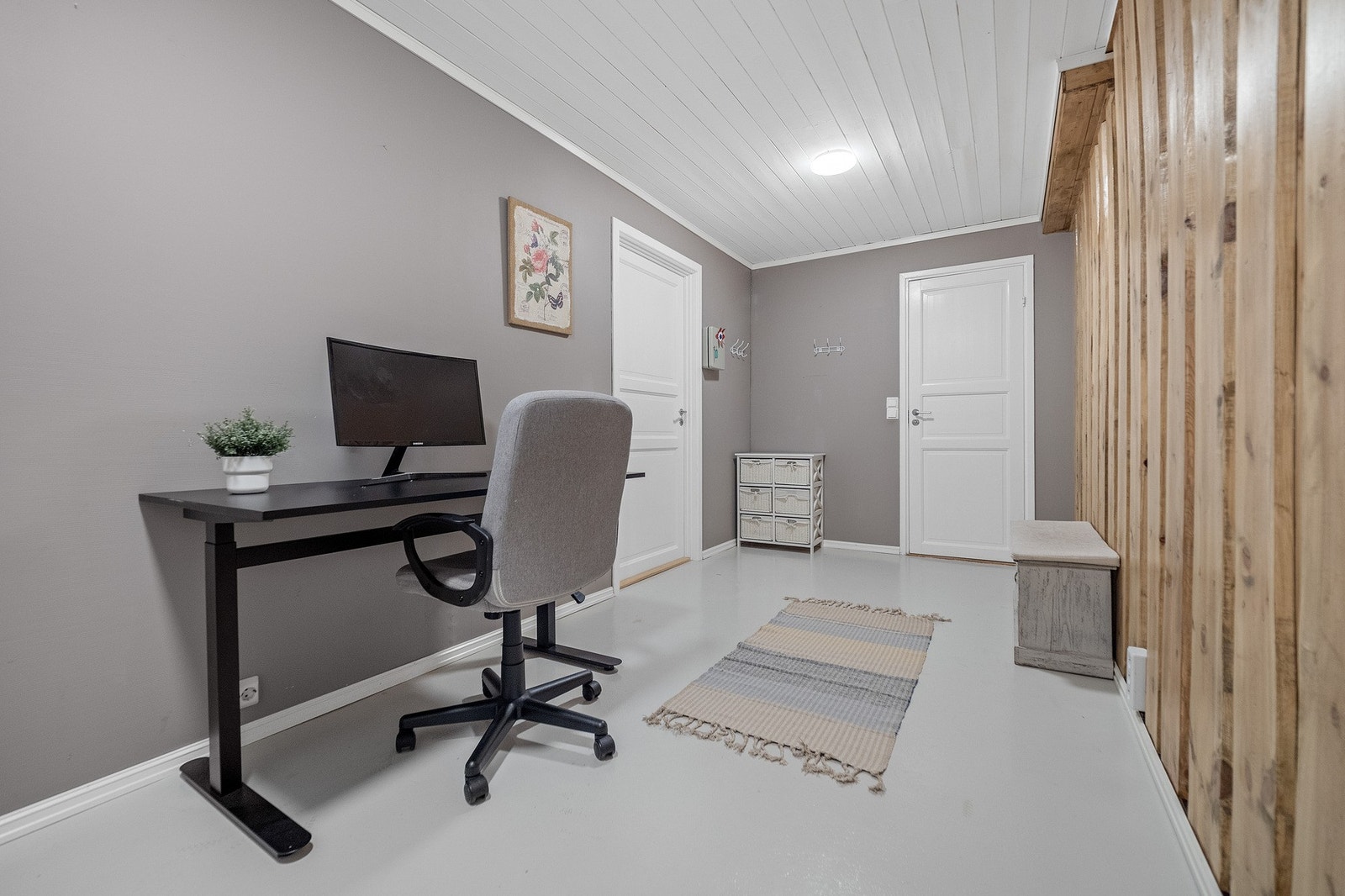 Hobbyrommet er fint og har mulighet for flere bruksområder. Galleribilde