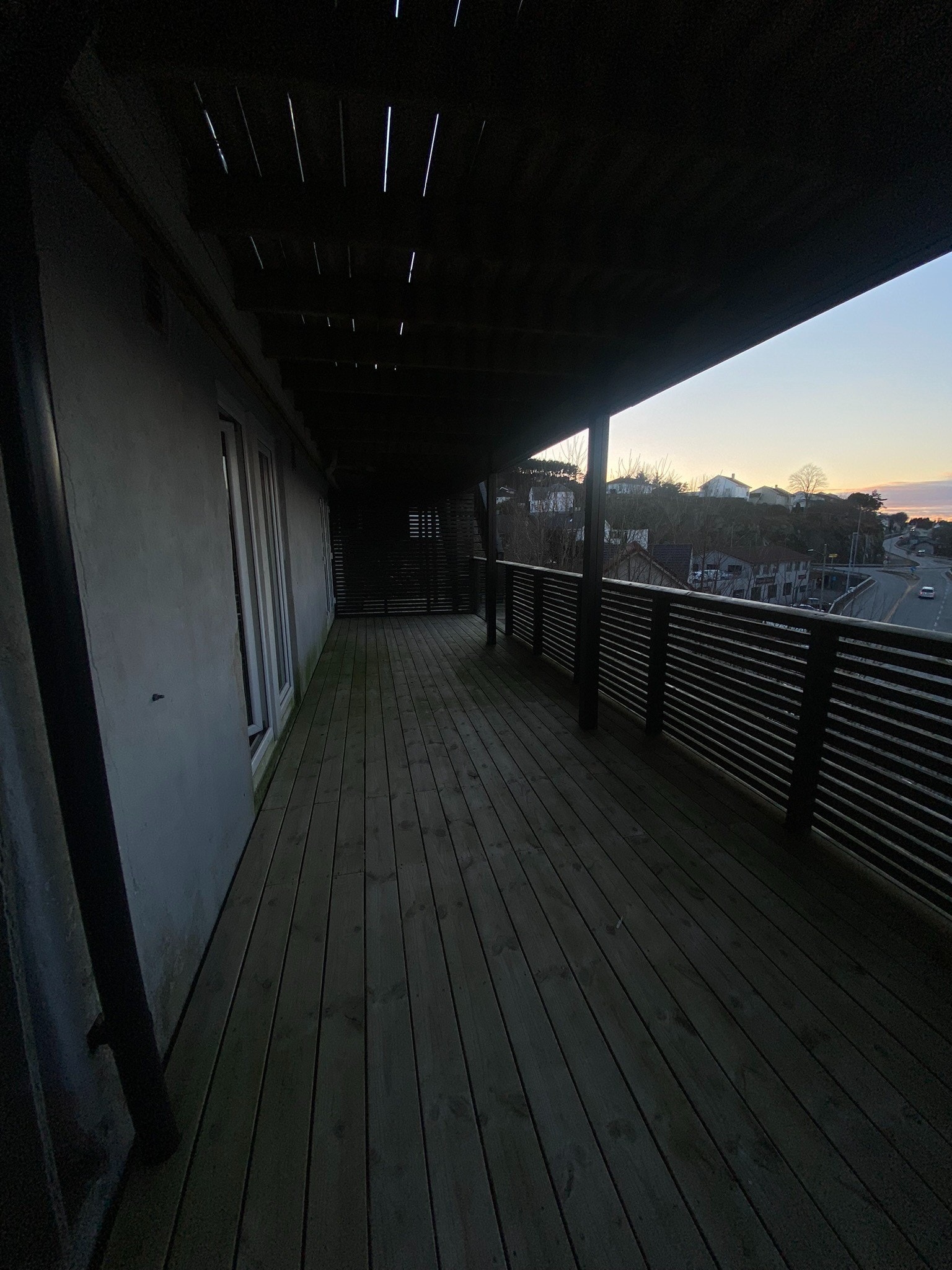 Terrasse foran leiligheten Galleribilde