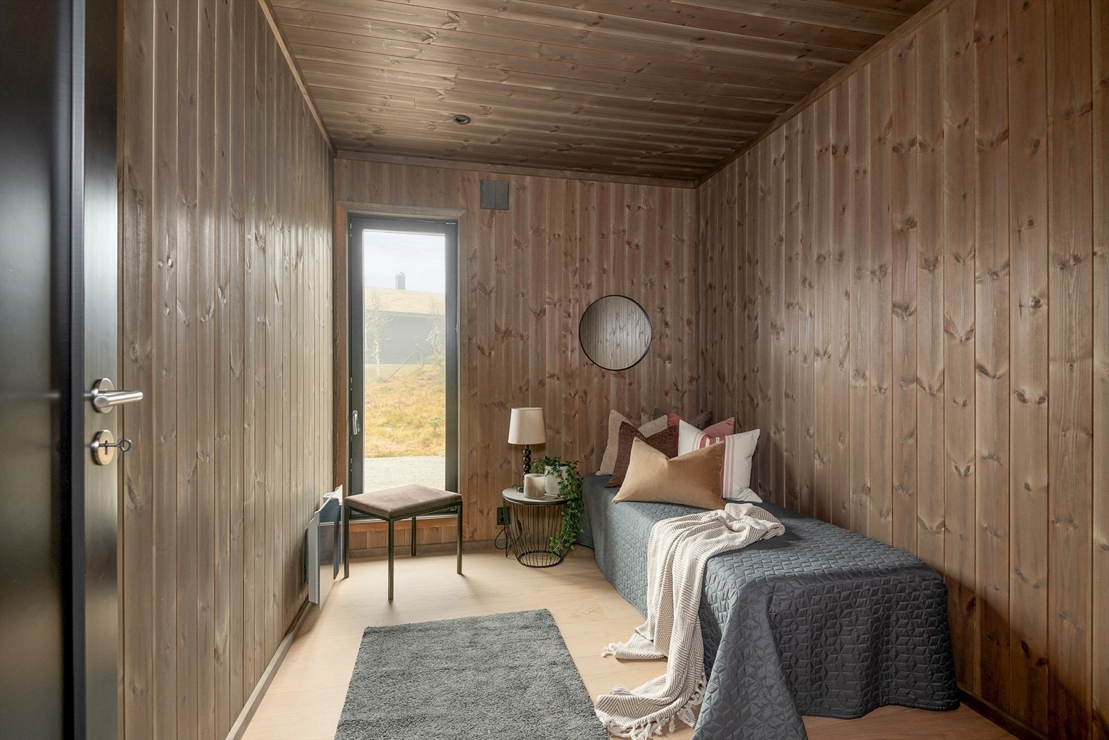 Soverom 3 har plass til enkeltseng eller køyeseng. Galleribilde