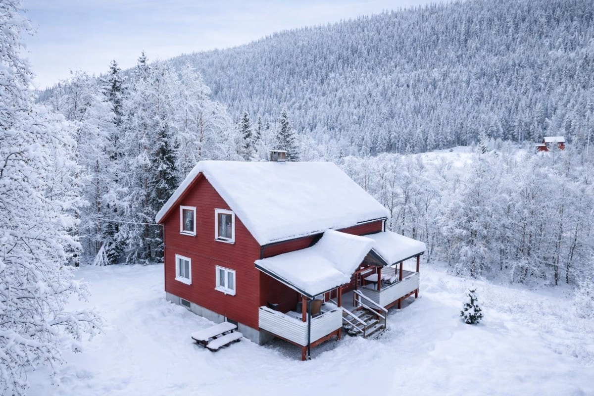 Velkommen til Engerdalveien 1863! En inholdsrik og særegen enebolig ved foten av Engerdal Østfjell Galleribilde