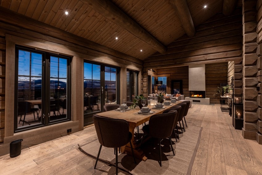 Planløsningen er nøye utformet for å skape gode romopplevelser med både funksjonalitet og komfort i fokus Galleribilde