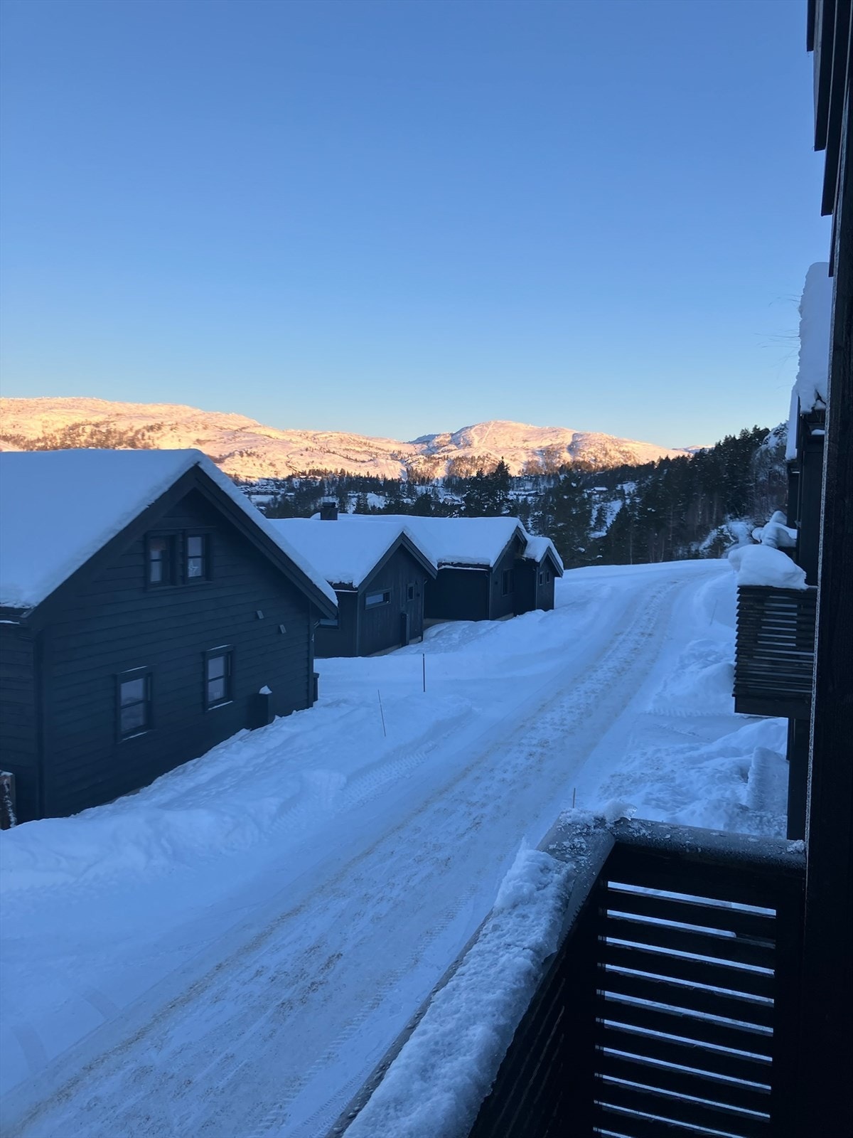 Helt nydelig på Bortelid, sommer som vinter. På vinteren er det kort vei til både skiløype og alpinanlegg Galleribilde
