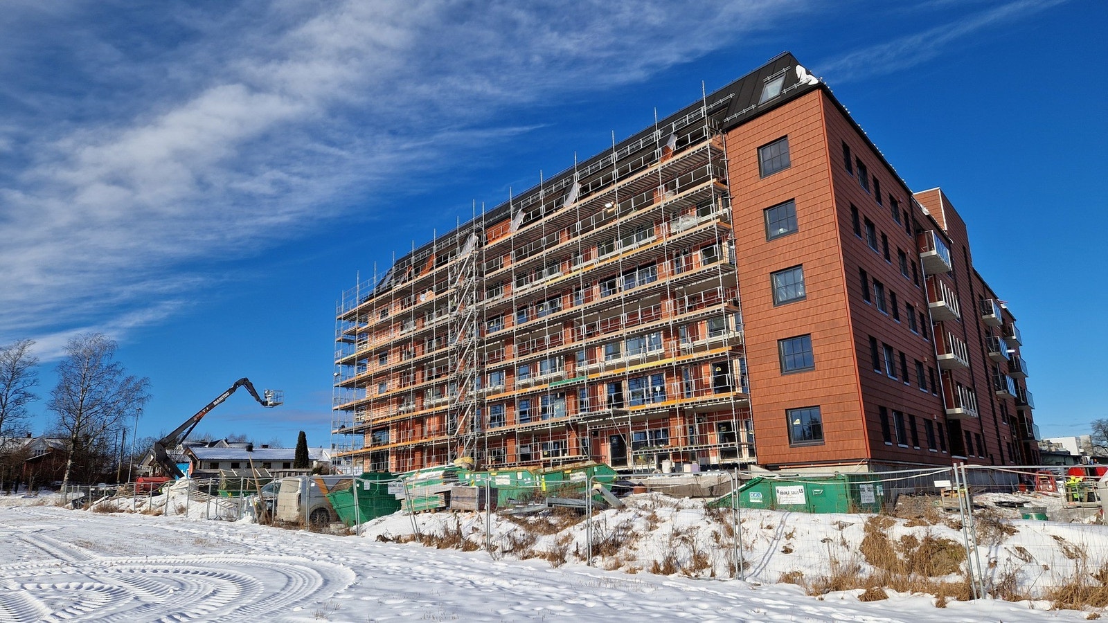 Fasade sett fra sydsiden. Galleribilde