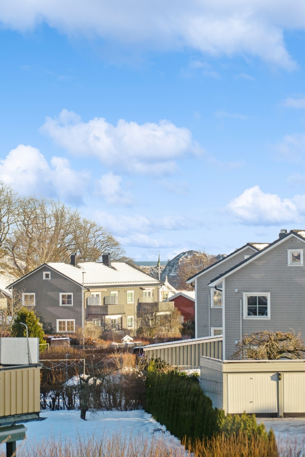 Utsikt fra balkong. Galleribilde
