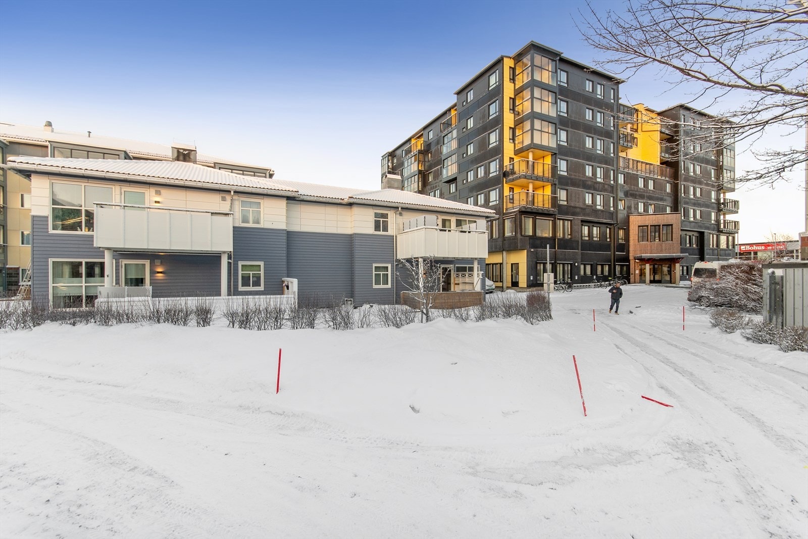 Leiligheten har en sentral beliggenhet i Østbyen, like ved Stormyra handelsområde. Galleribilde