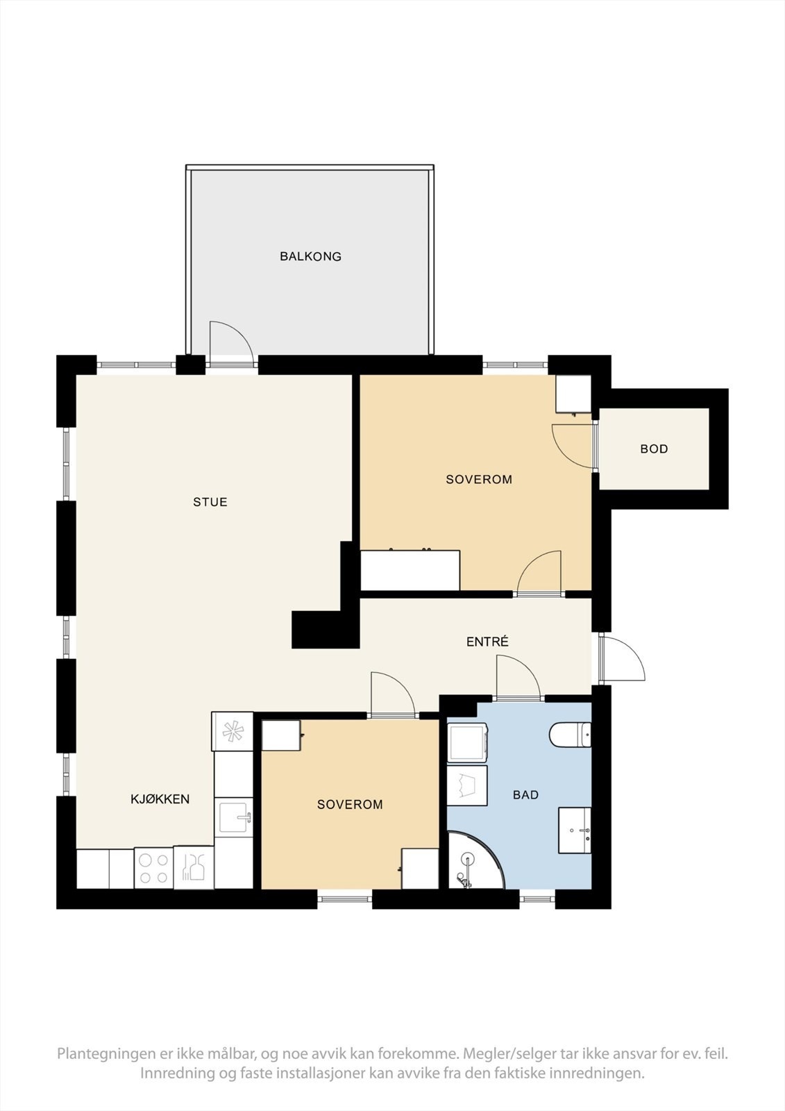 Plantegning. Galleribilde