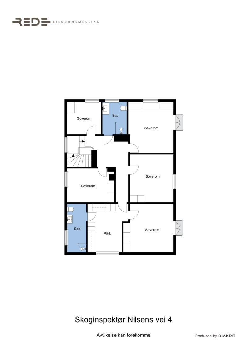 Planskisse 2.etasje Galleribilde