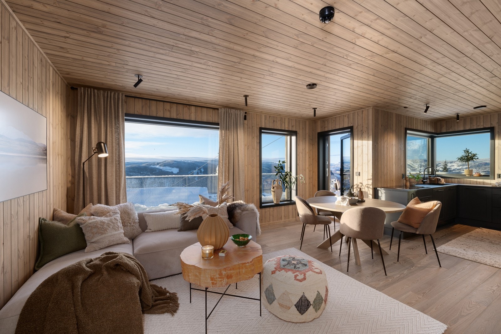 Fritidsboligen ble overtatt fra utbygger den 15.01.2026 og fremstår helt ny og ubrukt. Galleribilde