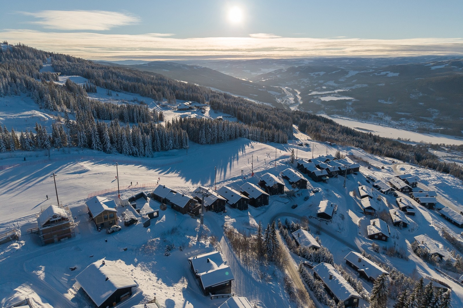 Hafjell ligger rett ved inngangsporten til Gudbrandsdalen og området har vidstrakt panoramautsikt. Galleribilde