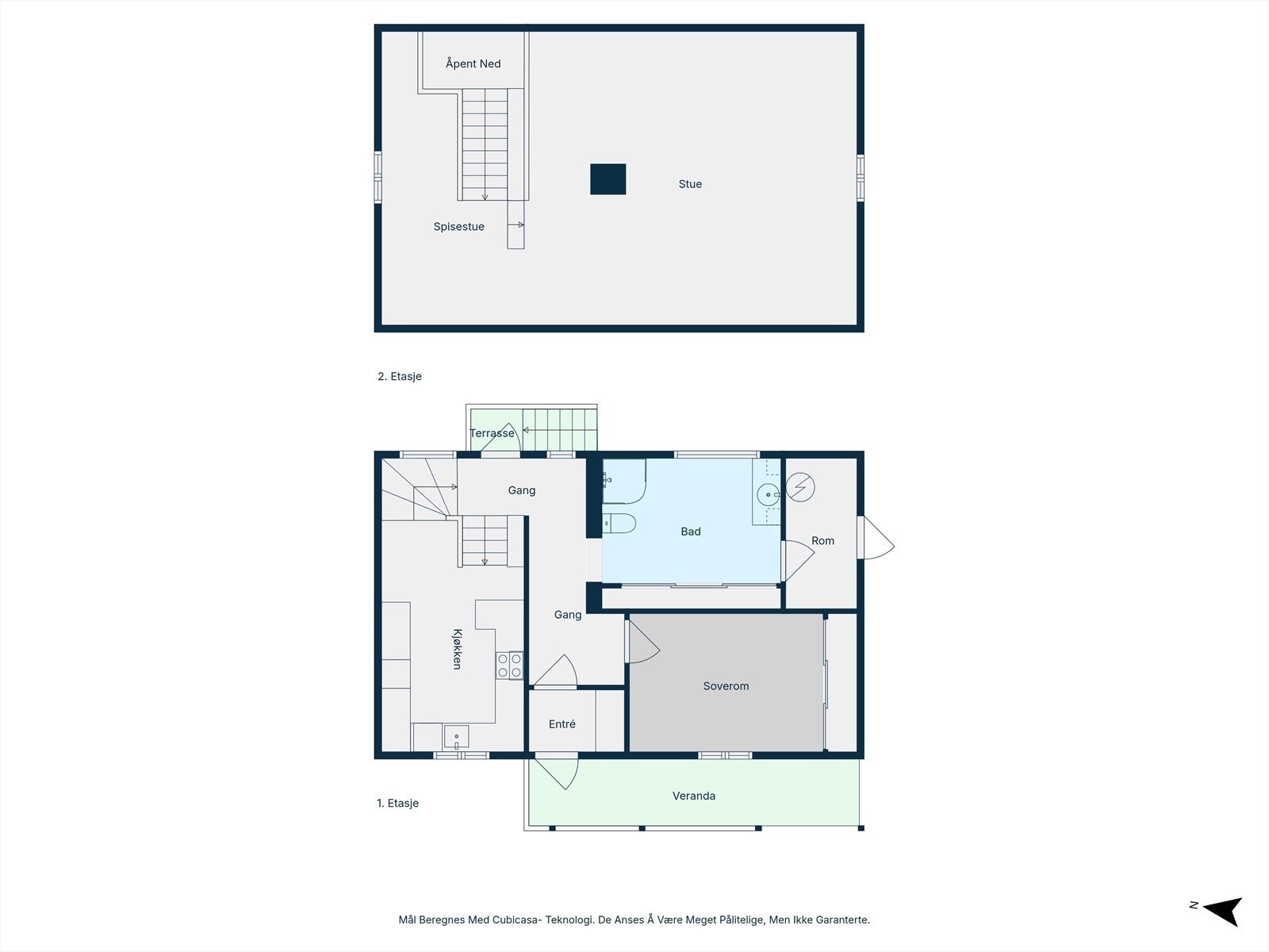 Plantegning Cellulosevegen 21 (utleiebolig) Galleribilde