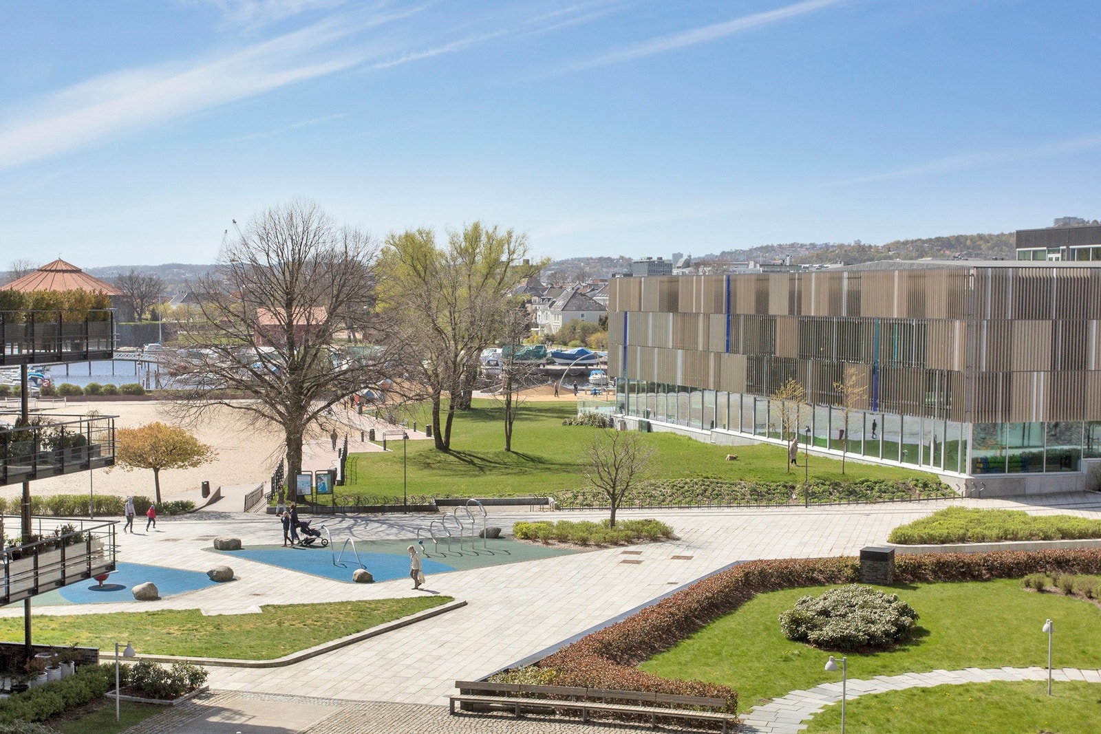 Store turområdet ved Tangen Galleribilde