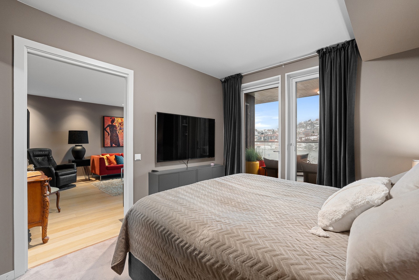 Fra hovedsoverommet Galleribilde