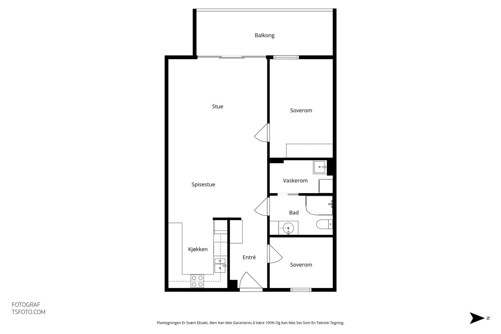 Plantegning Galleribilde