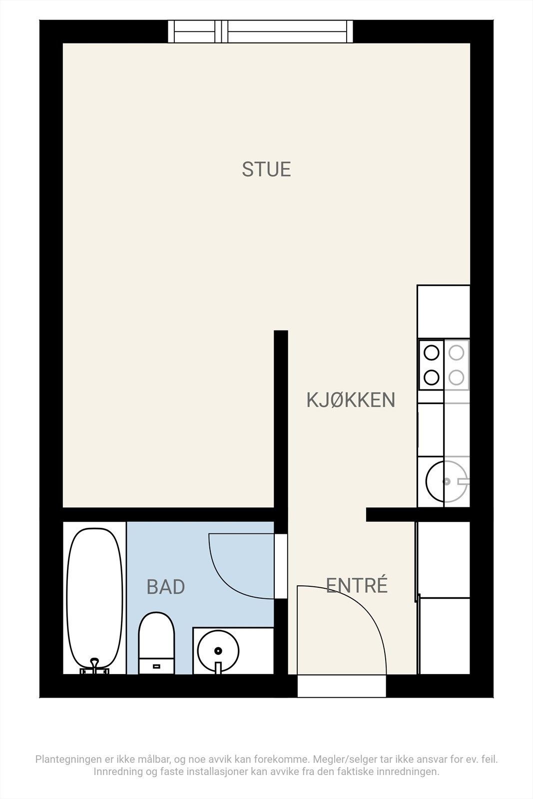 Planskisse Galleribilde