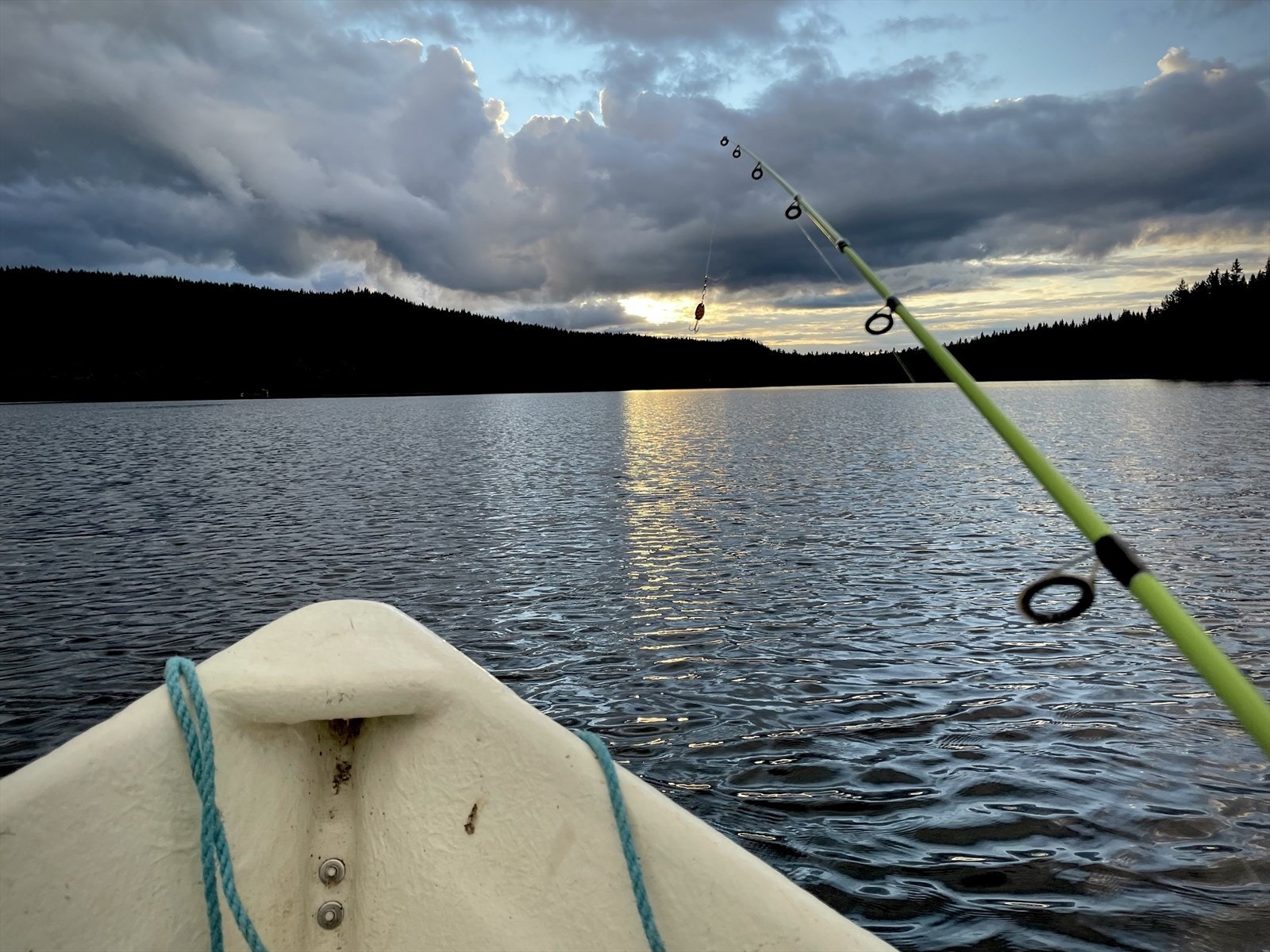 Flere, fine fiskevann i nærheten, få minutter unna med bil. Galleribilde