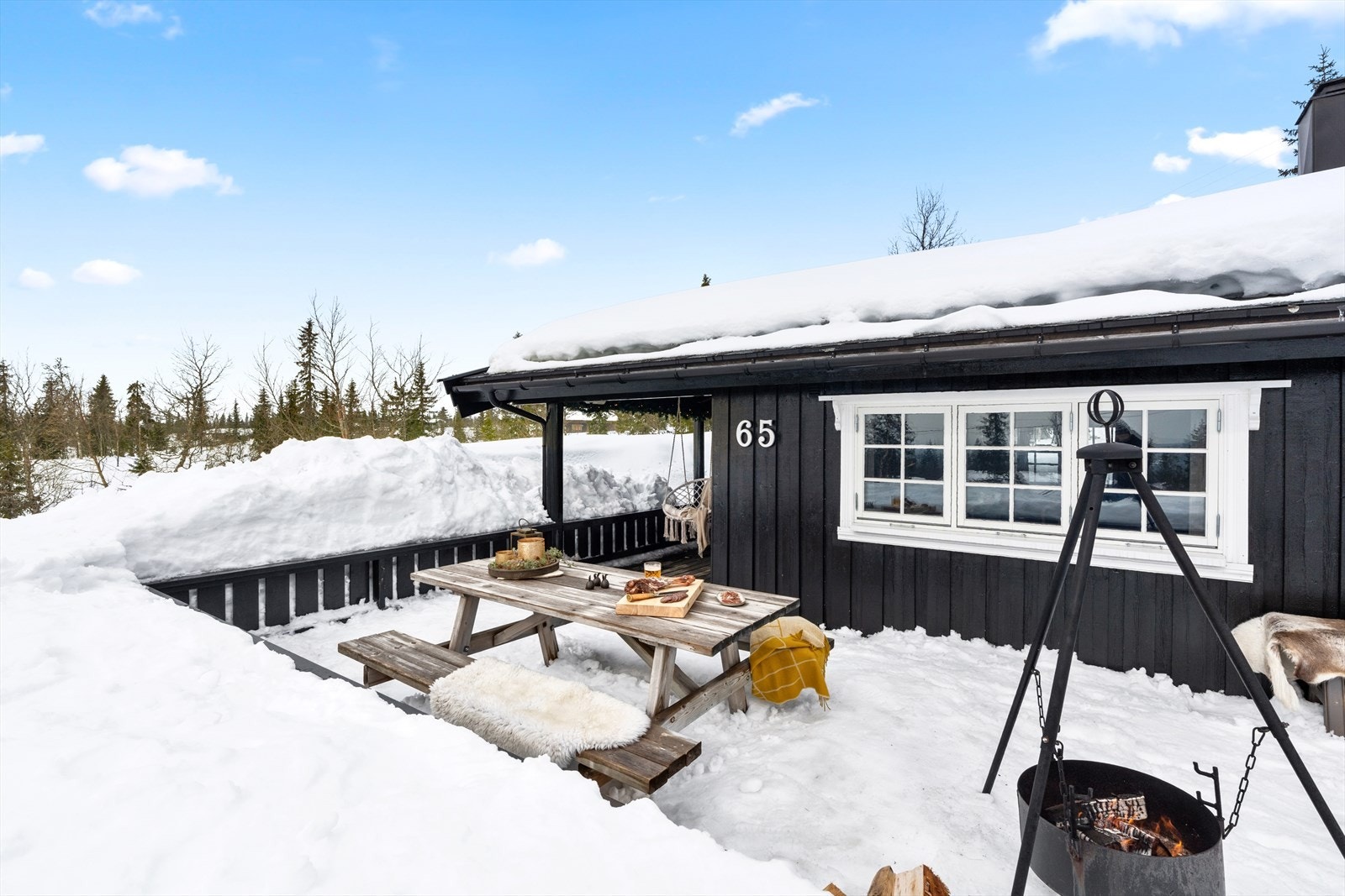 Like ved et eldorado av friluftsmuligheter som, Fulufjellet, Sälen og Trysilfjellet. Galleribilde