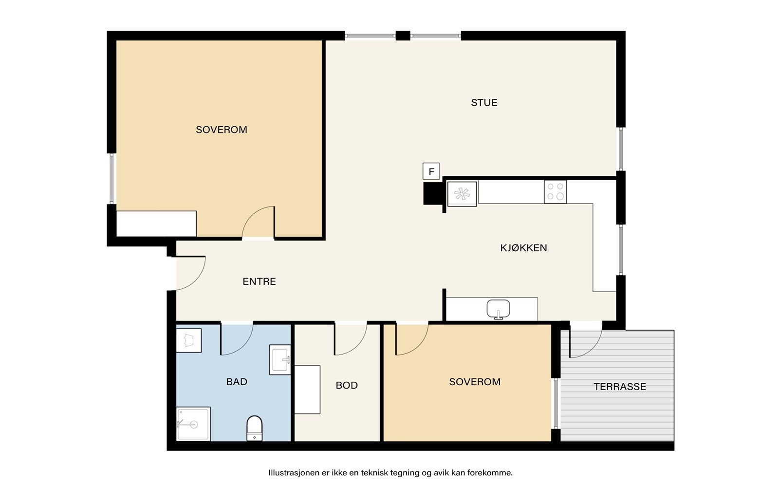 Plantegning. Galleribilde