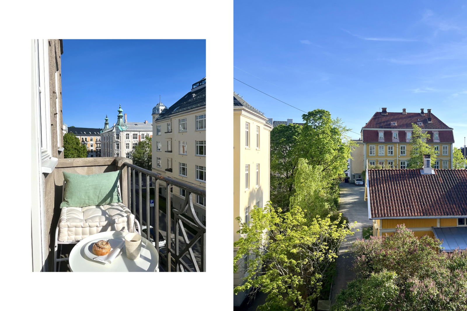 Her er det plass til en hyggelig sittegruppe med gode solforhold og vakkert utsyn mot Schafteløkken og frodige, grønne omgivelser på sommerstid. Selgers private bilder. Galleribilde