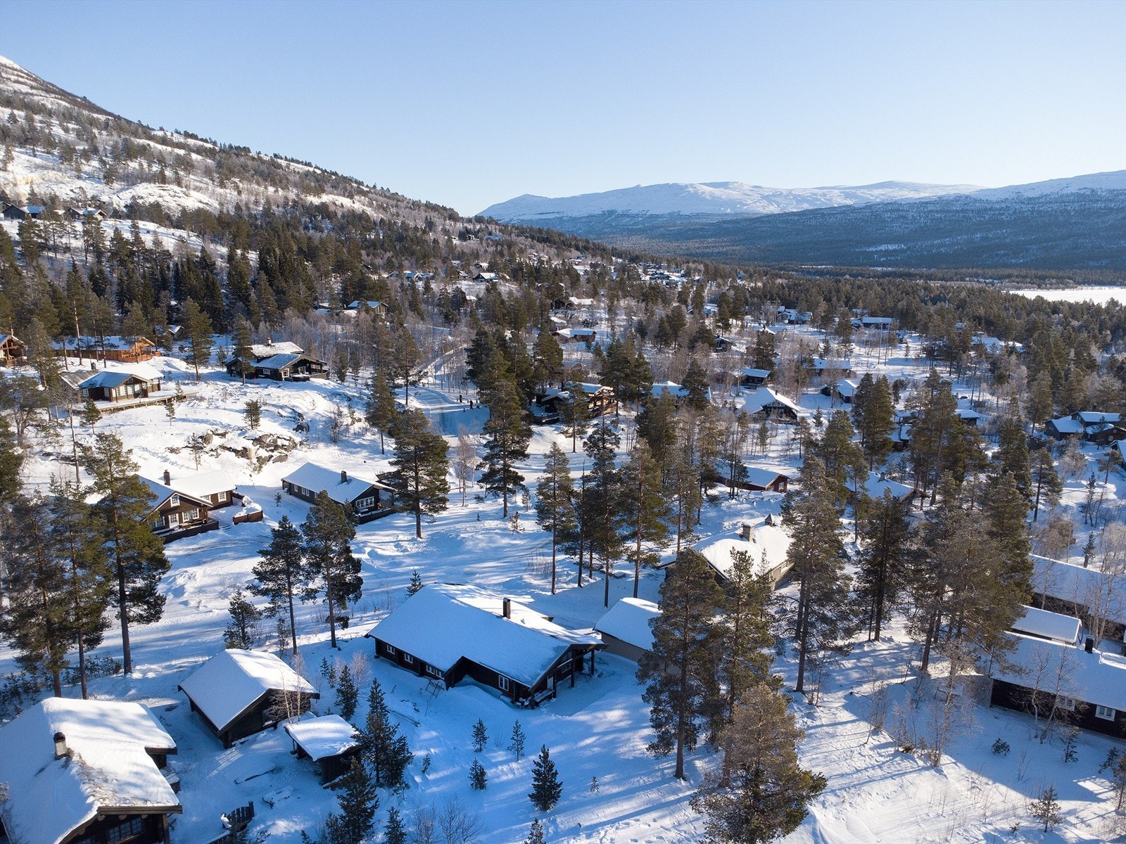 Dronebilde Galleribilde