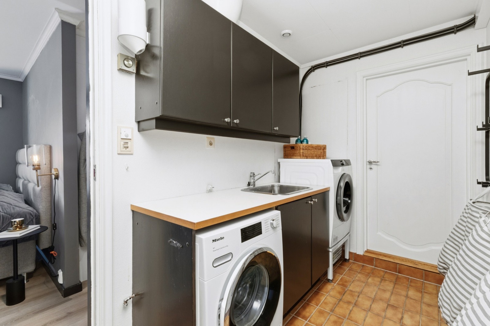 Vaskerom med varmekabler Galleribilde