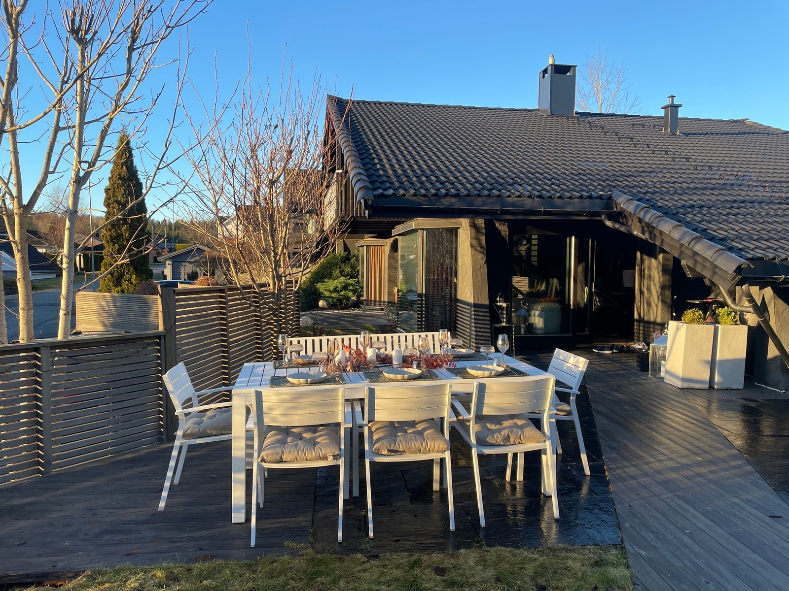 Store solterrasser Galleribilde