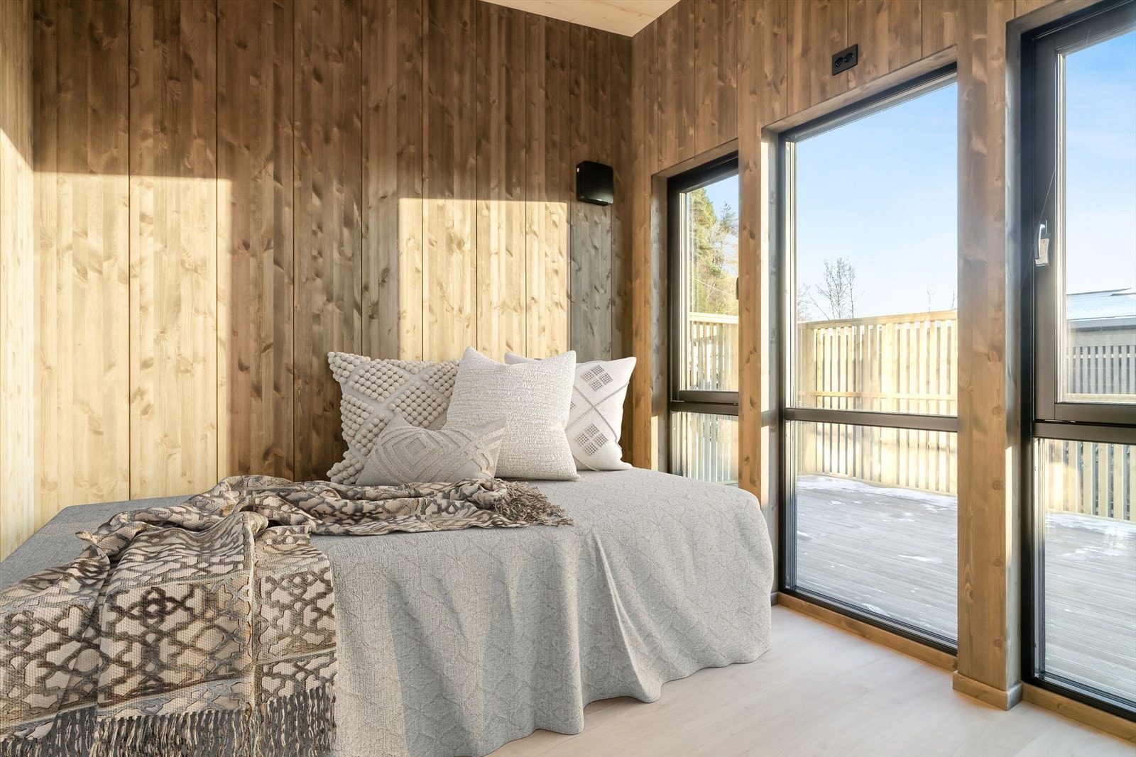 Soverom nr. 2. Boligen er gjennomtenkt og det er virkelig ikke spart på noe. Galleribilde