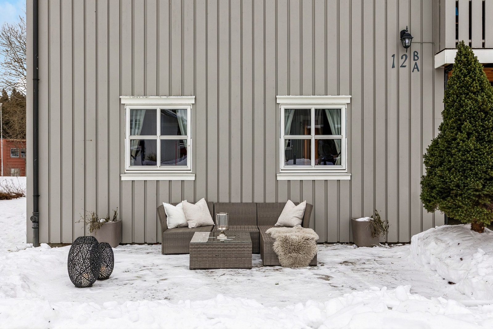 Leiligheten ligger i 1. etasje og har enkel adkomst. Galleribilde