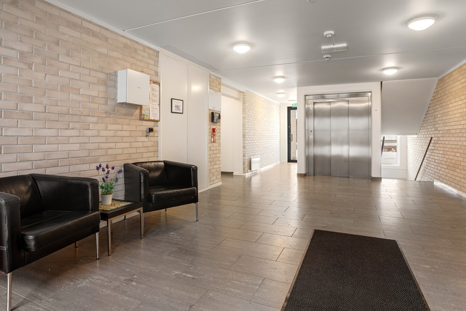 Fellesareal og heis Galleribilde