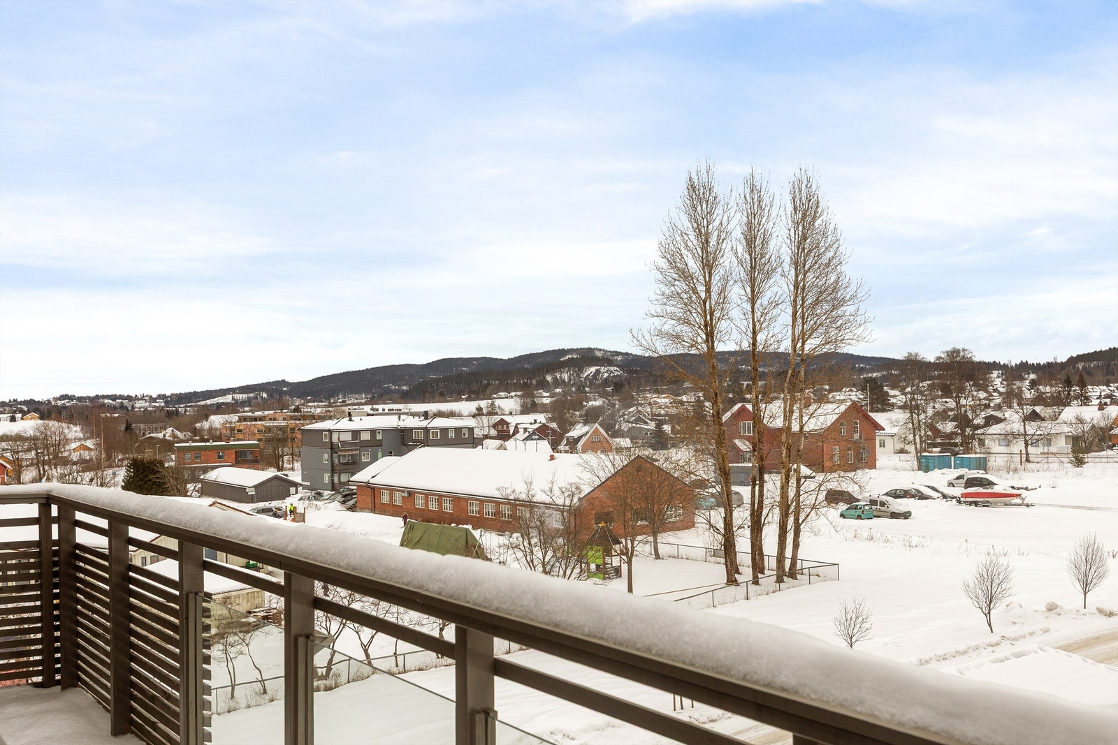 Utsikt fra terrasse Galleribilde
