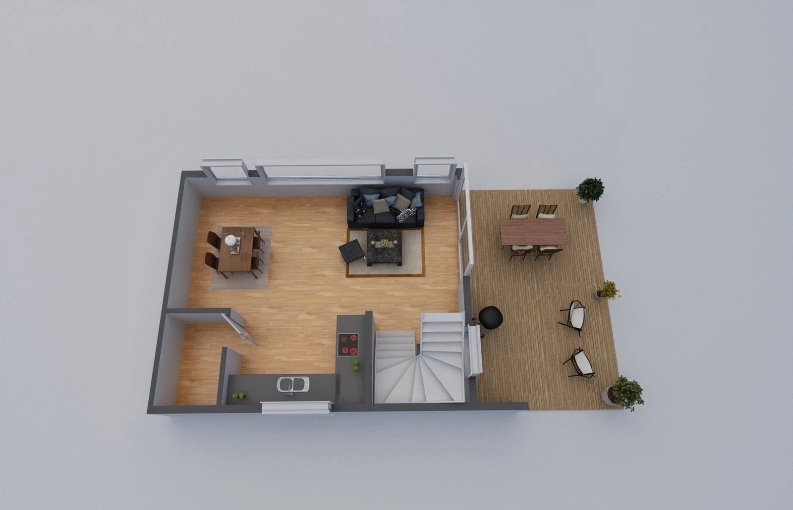 Plantegning 2.etg Galleribilde