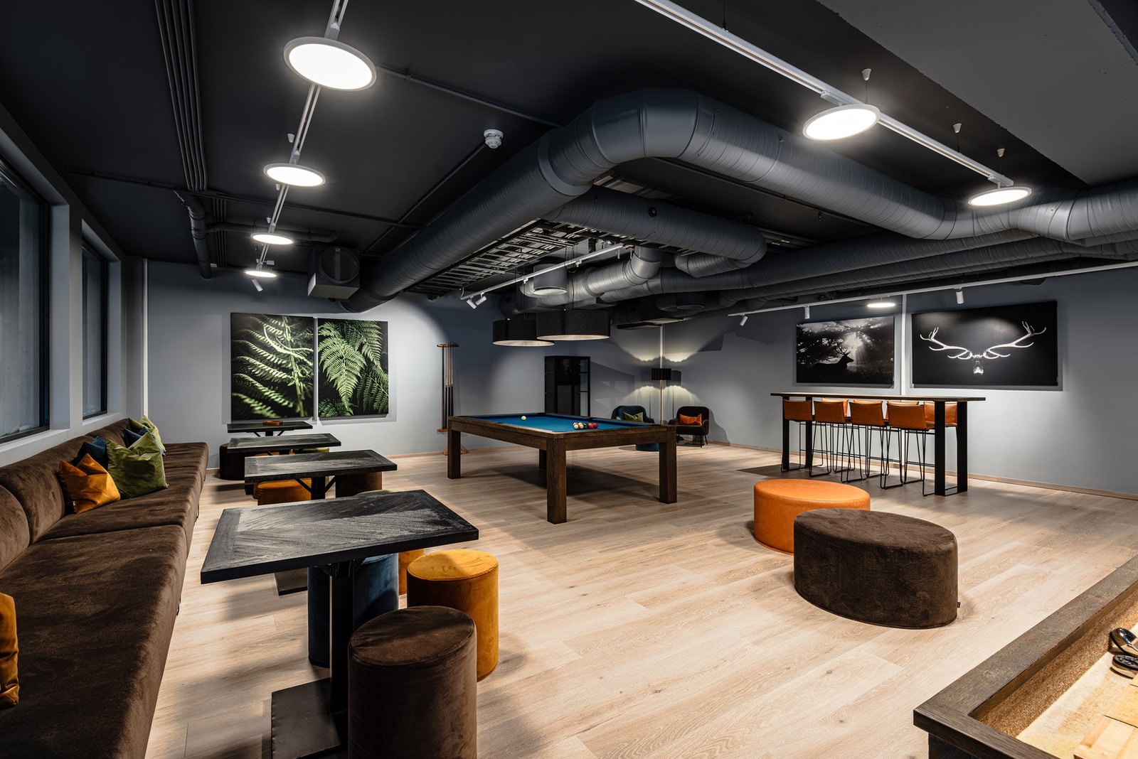 Fjellandsbyen har flotte fellesarealer som er dedikerte til beboere. Galleribilde