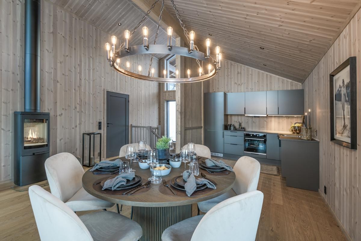 interiørbilder fra tilsvarende hyttemodell Galleribilde