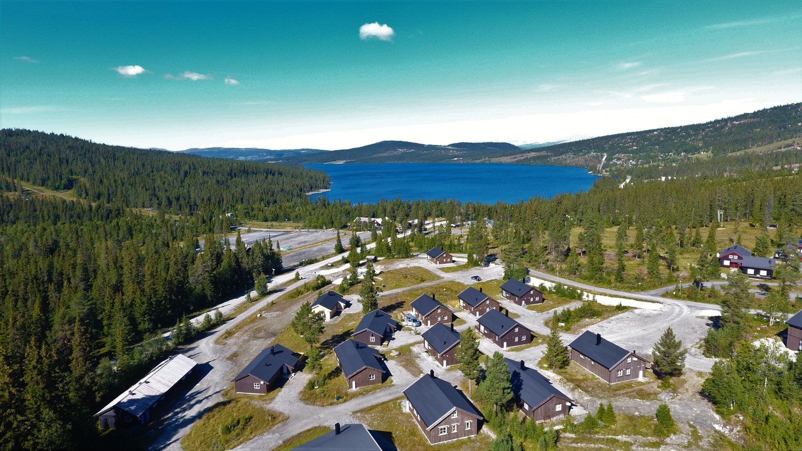 Flott utsikt mor Gålåvannet Galleribilde