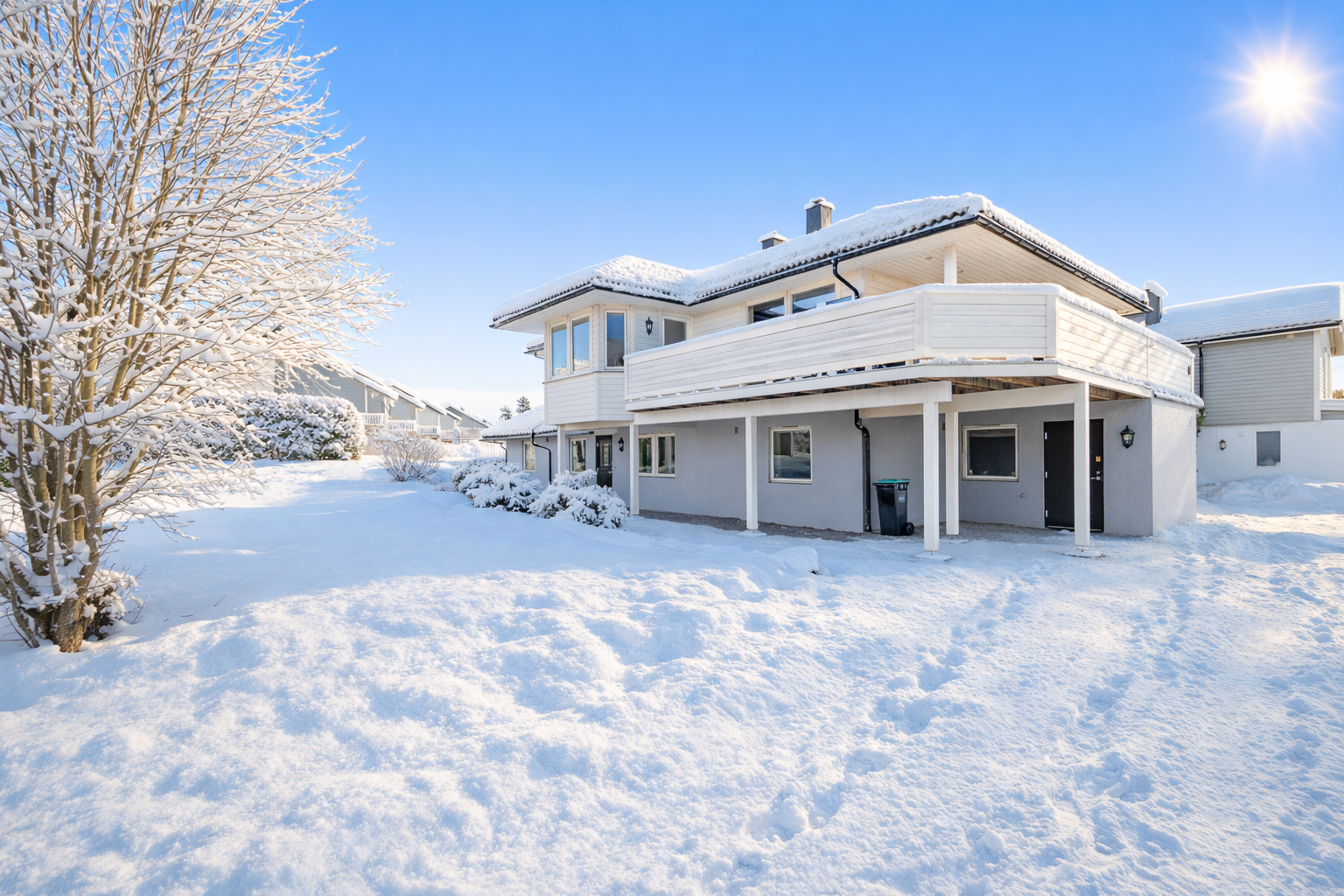 Vinterbilde (AI) Galleribilde