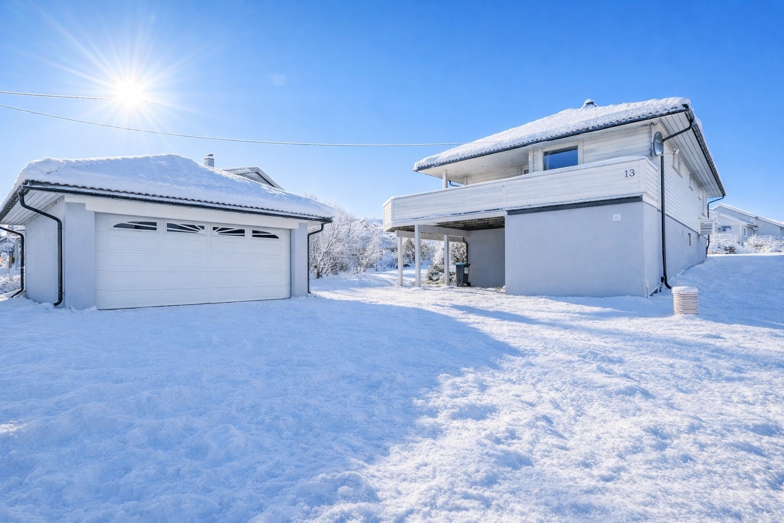 Vinterbilde (AI) Galleribilde