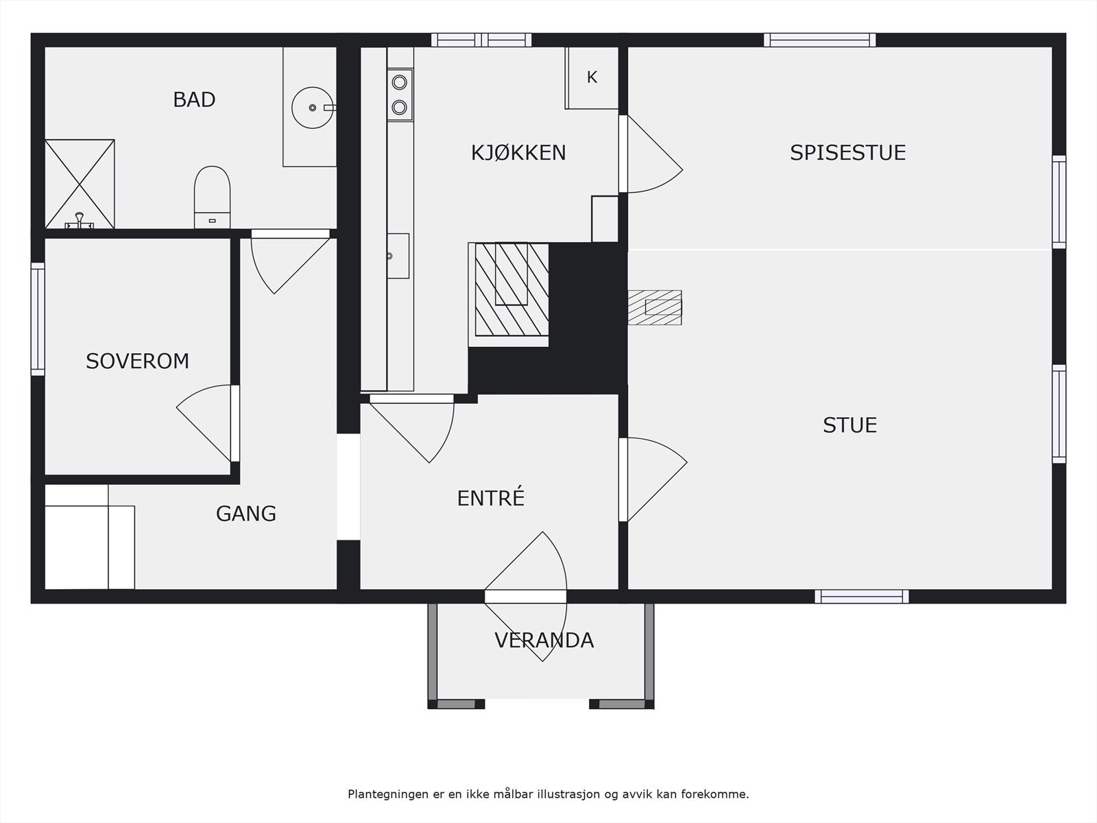 1. etasje. Galleribilde