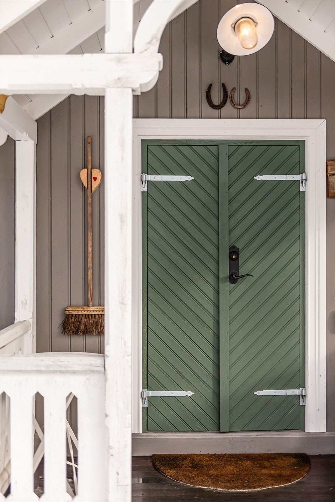 Overbygget inngangsparti. Galleribilde