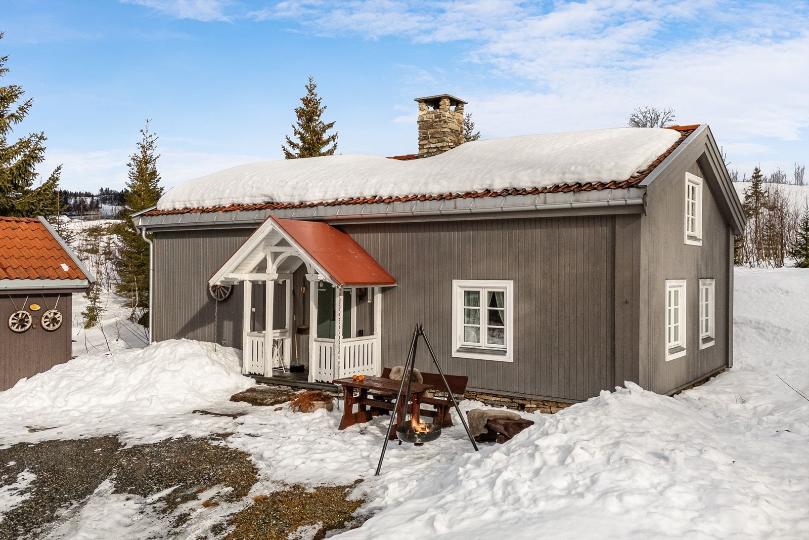 Bålkos året rundt. Galleribilde