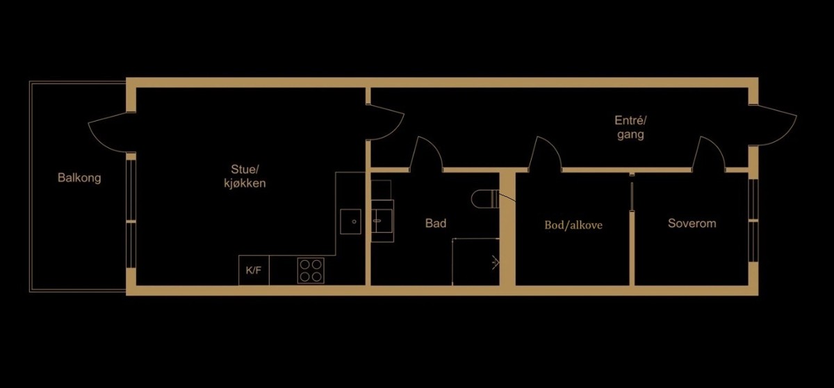 Plantegning. Galleribilde