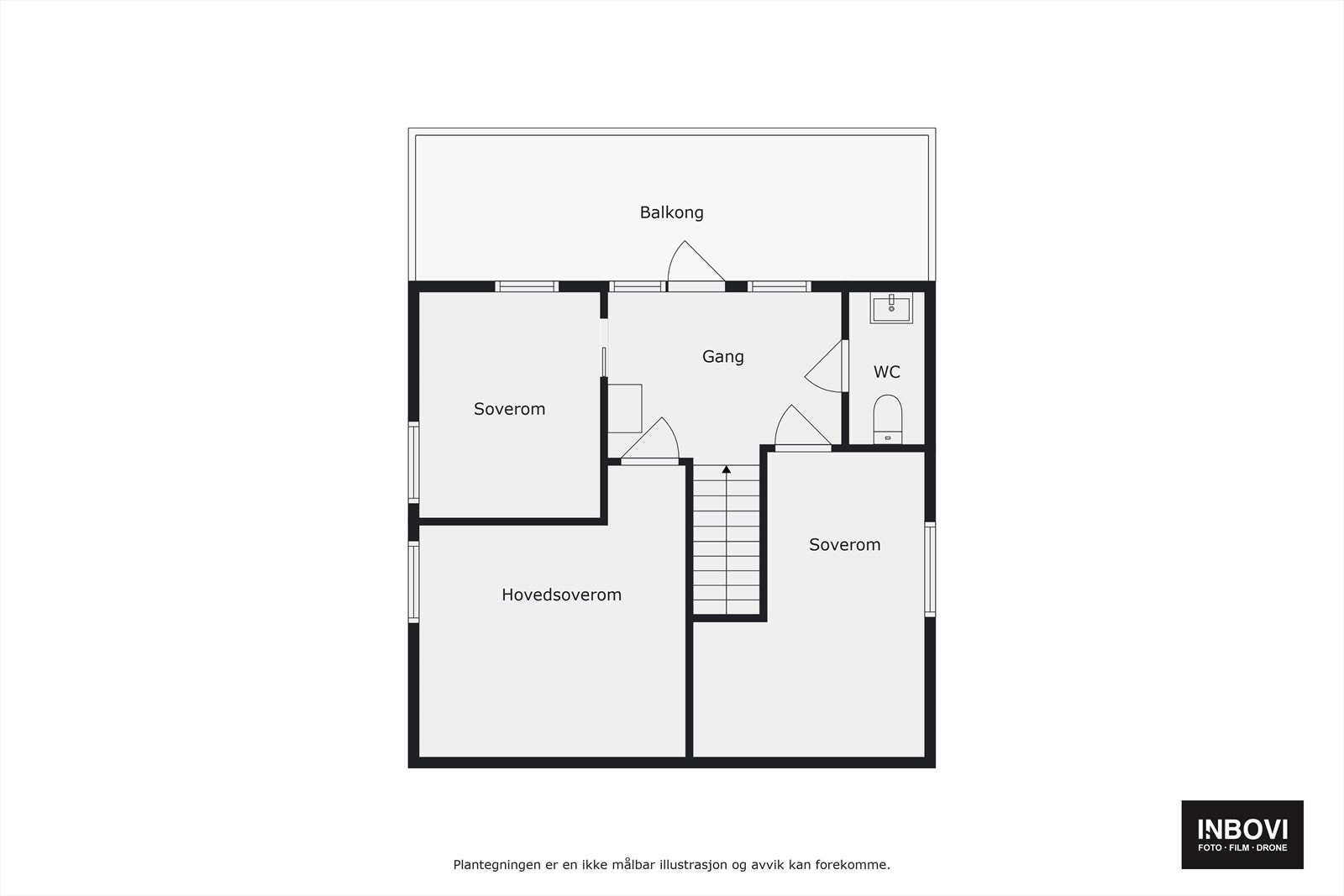 Planskisse - 2. etasje Galleribilde