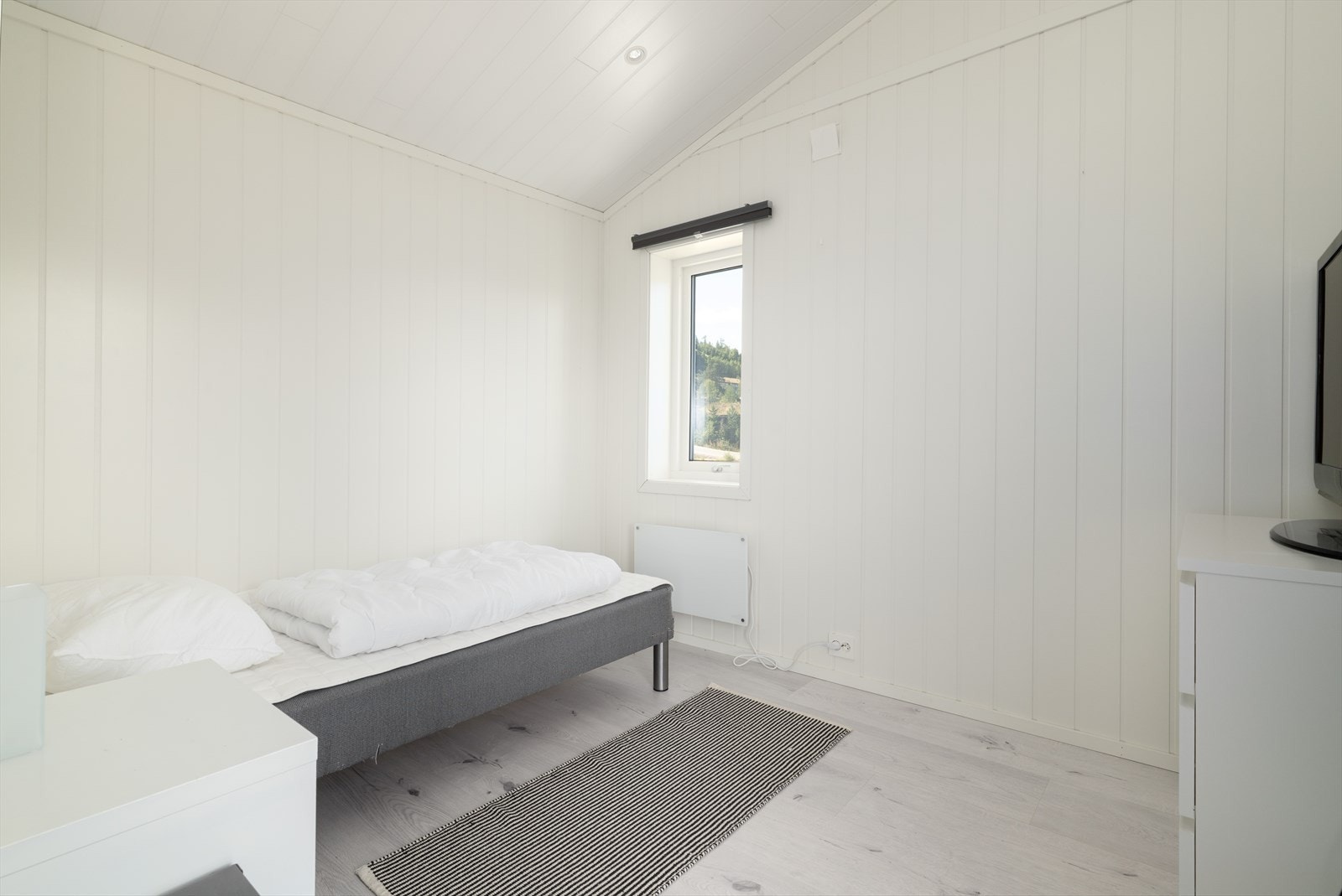 Alle fire soverom er av fin størrelse med god plass til soveromsmøblement. Galleribilde