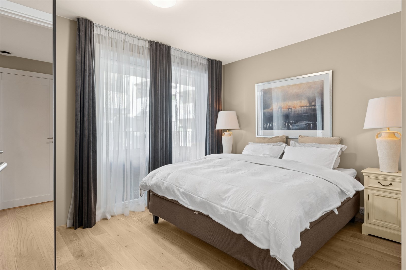 Leiligheten har to soverom av god størrelse. Galleribilde