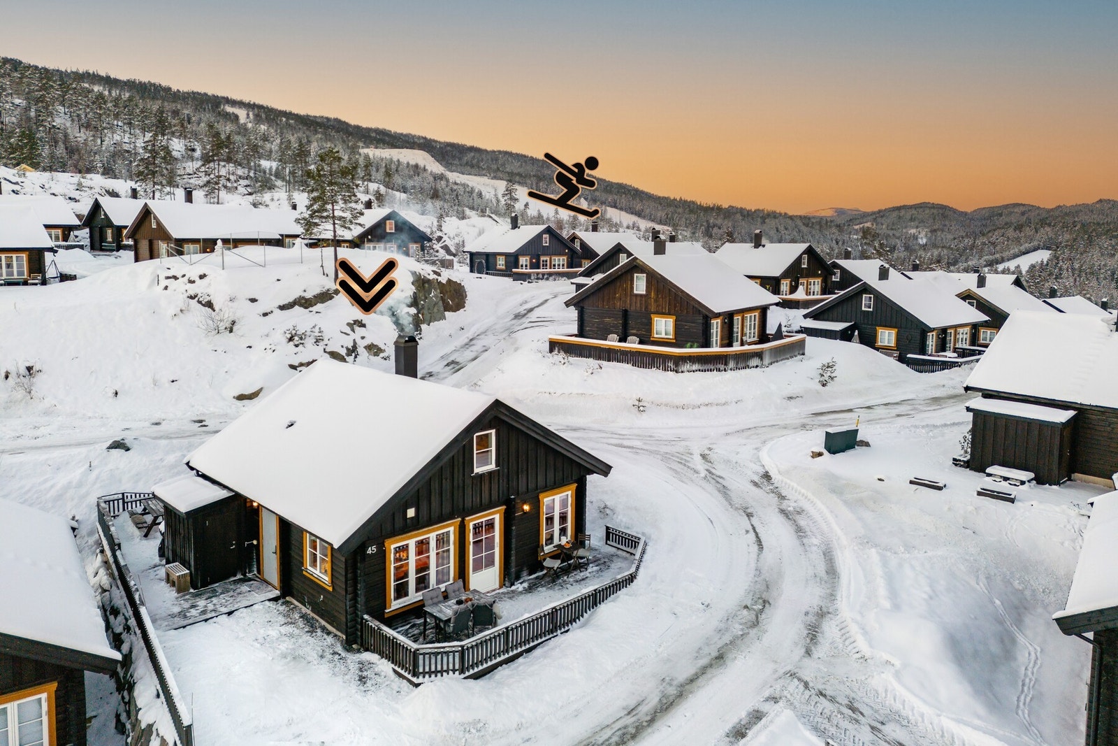 Privatmegleren Drammen v/ Sander Gundersen har gleden av å presentere Kjerringberget 45! Galleribilde