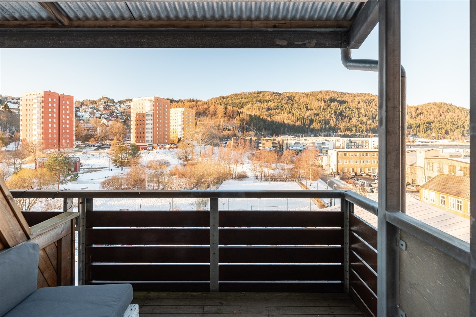 Merk deg fantastiske sol- og utsiktsforhold. Galleribilde