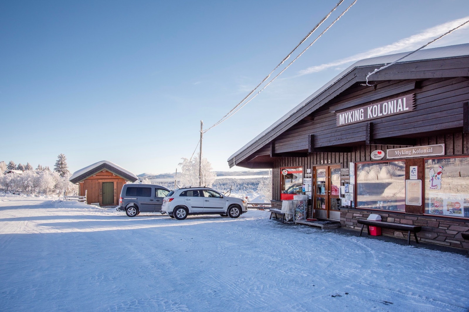 350 meter til nærmeste nærbutikk og ca 20 min til Nesbyen sentrum. Galleribilde